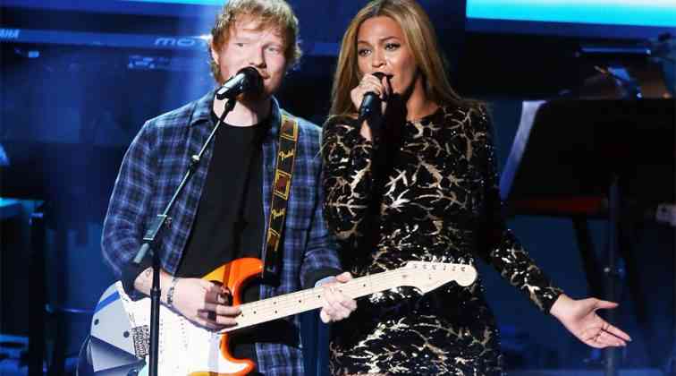 Ed Sheeran ve Beyonce ile zirvede.