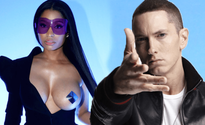 Nicki Minaj ve Eminem aşk mı yaşıyor?