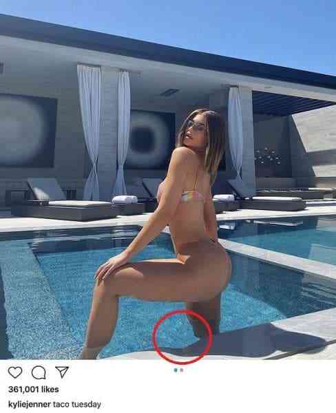 Kylie Jenner, Photoshop kurbanı oldu!