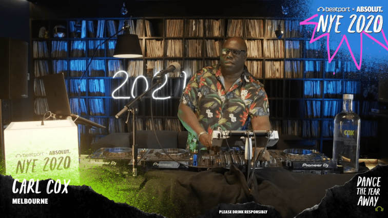 Carl Cox NYD DJ Set - NYE 2021 Global Celebration